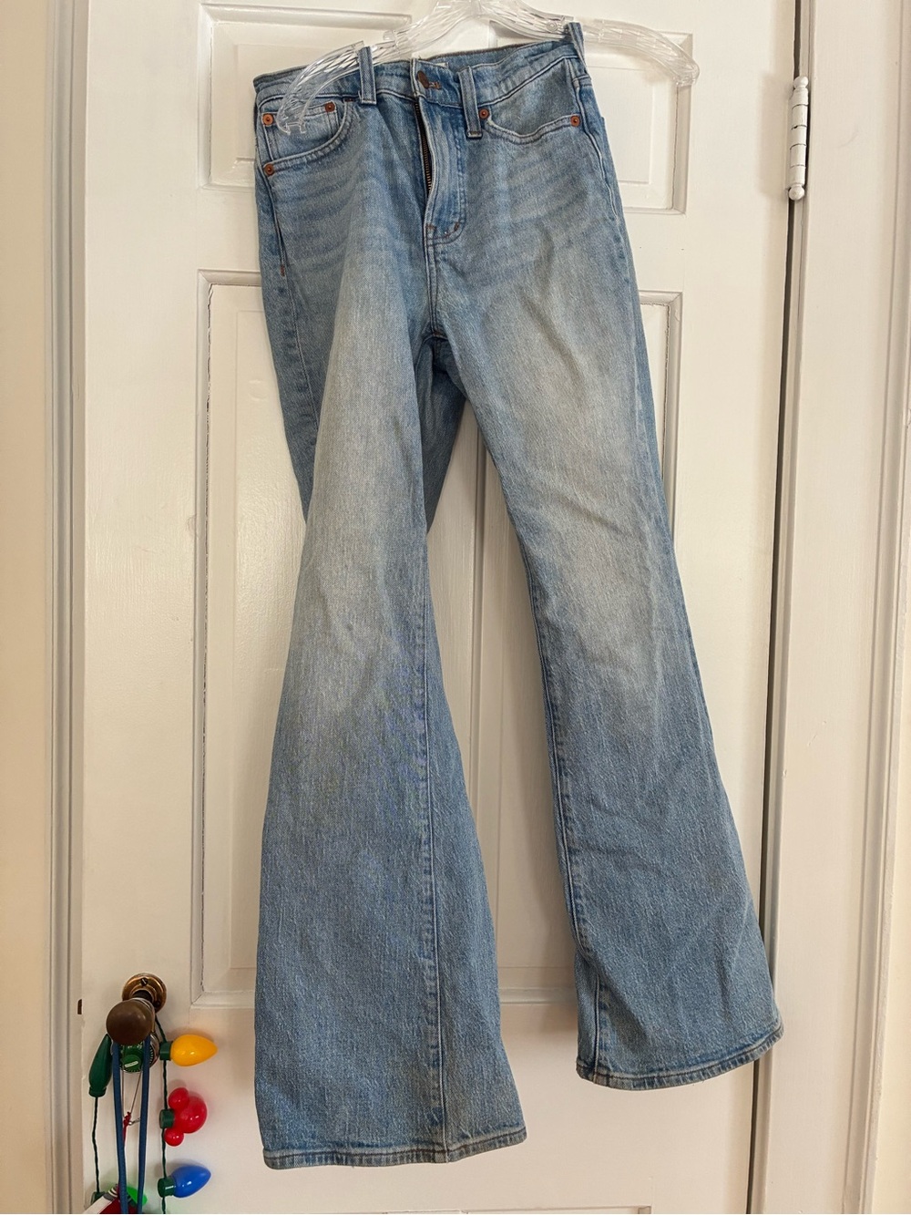 Madewell Light Blue Flare Jeans